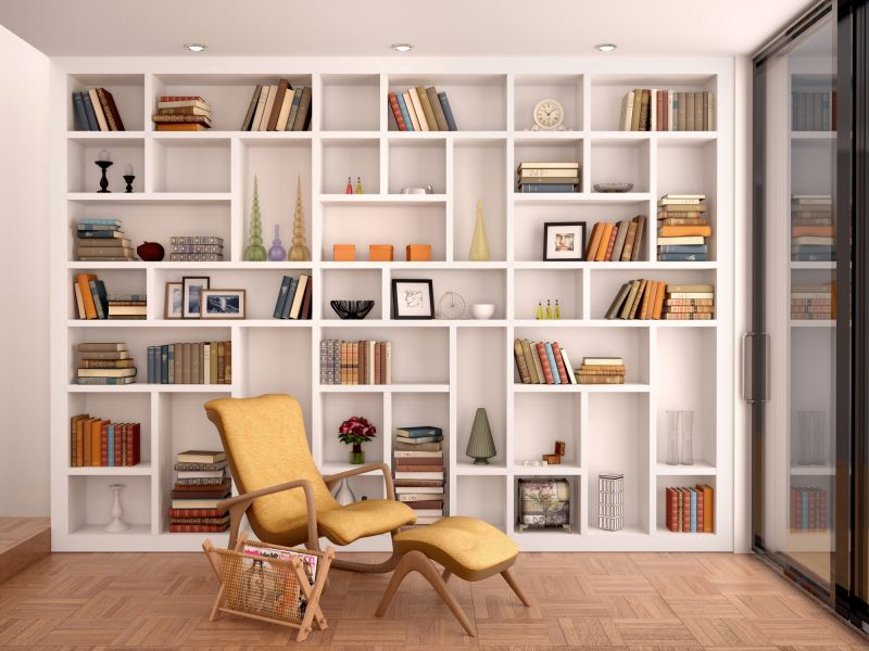 Custom Bookshelves Installation in Winston Salem, NC
