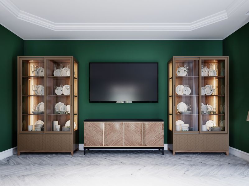 Fireplace Cabinet Installation in Raleigh, NC